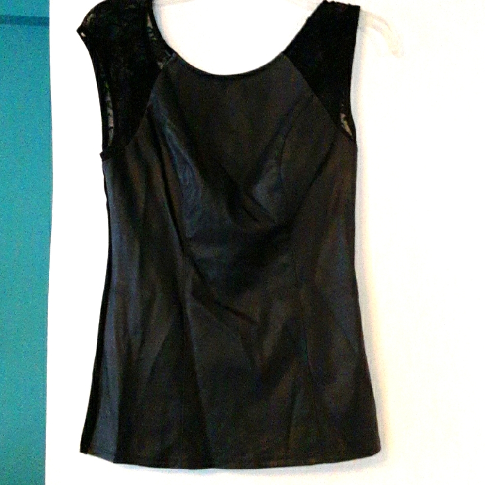 Leather shirt